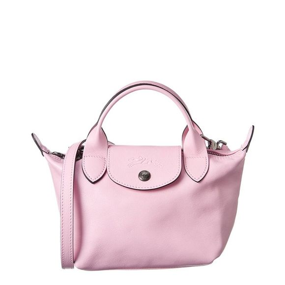 Longchamp Bags Longchamp Le Pliage Cuir Xs Leather Short Handle